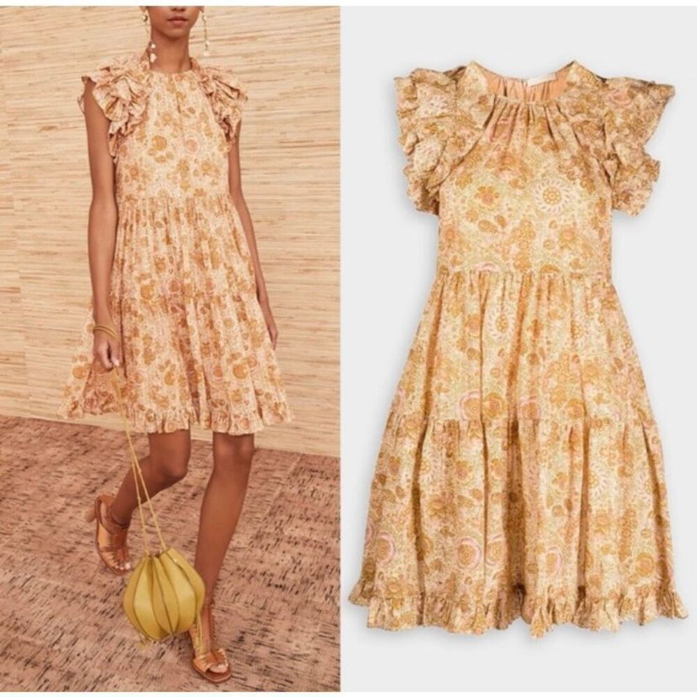 NWT Ella Raffaella women’s dropped waist mini dress MP